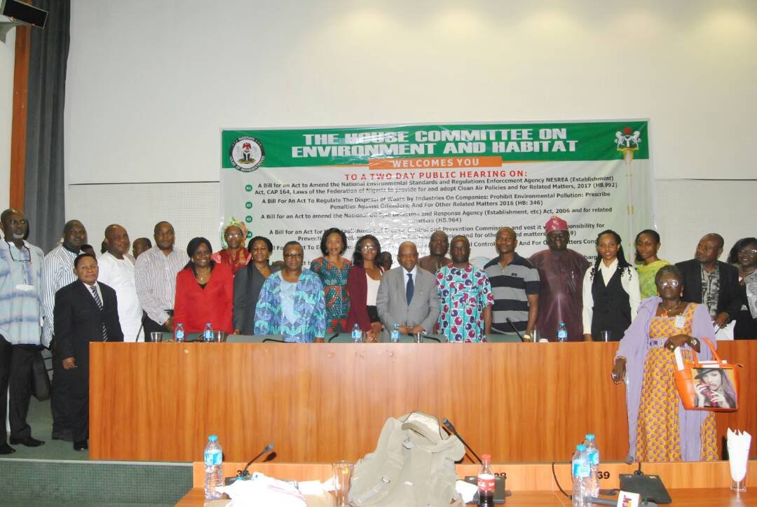 House Committee on Environment and Habitat Hearing